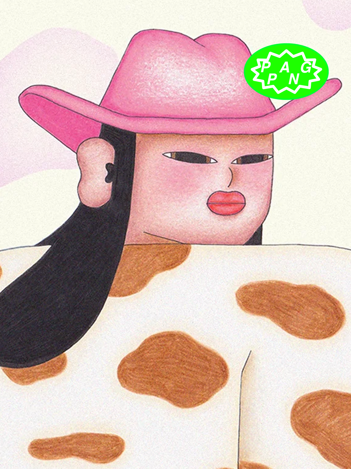 'Cowgirl' Print